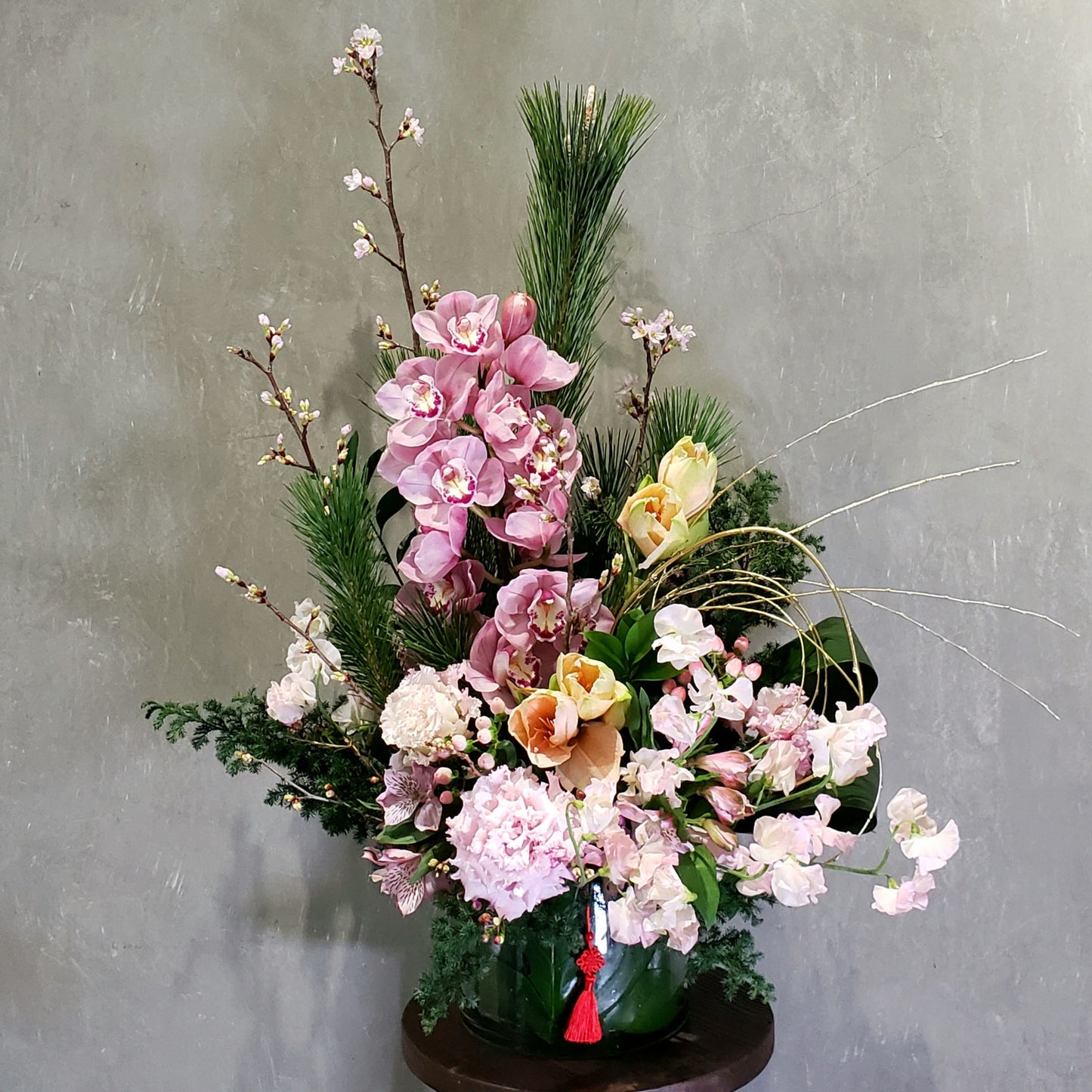 CNY Flower Arrangement "Prosperity"