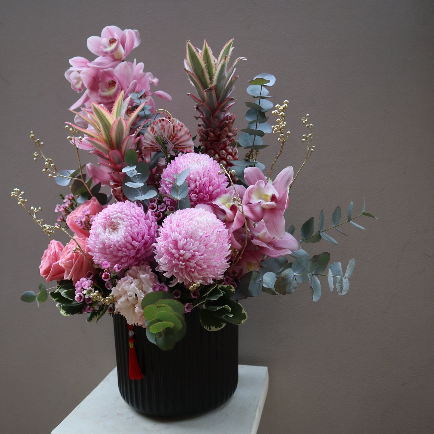 CNY Flower Arrangement - "Happiness"