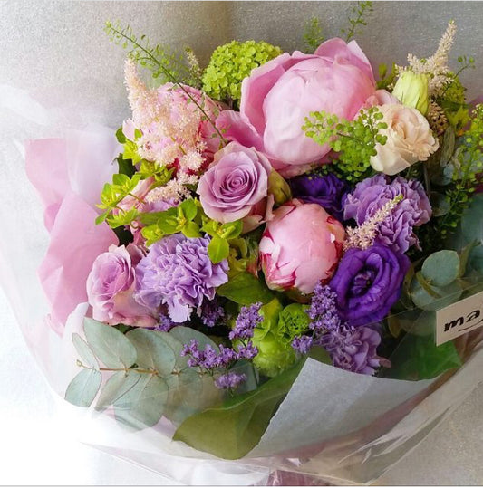 Florist's Choice Bouquet - Purple and Pink