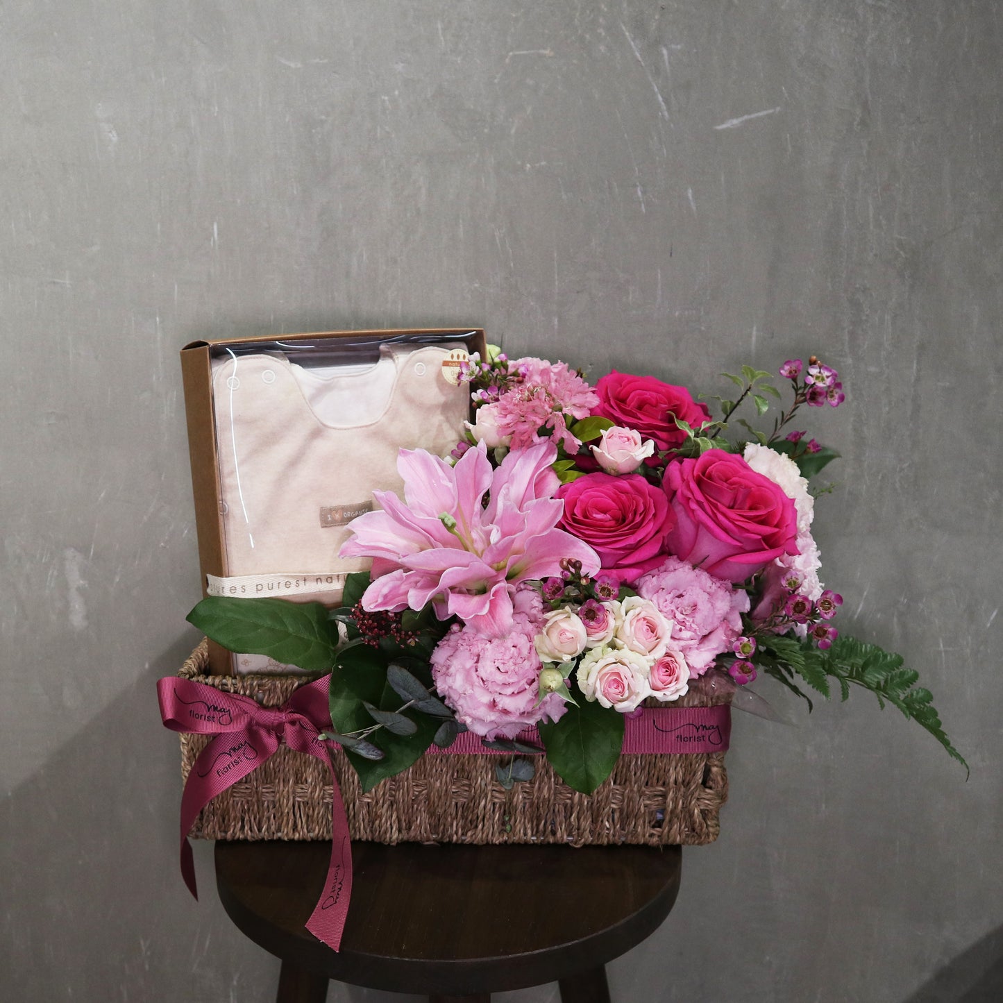 Flower Basket for New Born Baby